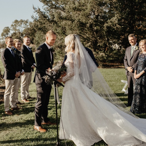 Gemy Maalouf Wedding Gown - retail $7000. - Picture 7 of 7